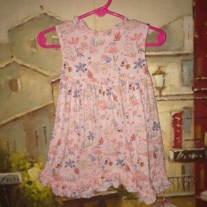 Magnetic Me Pink Floral Kids Dress